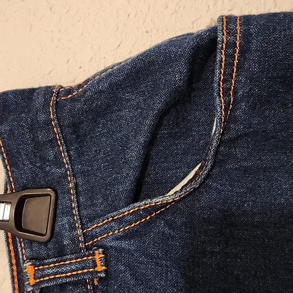 GITANO Vintage 1980's High-Waisted Denim Skirt Size 14 - Picture 3 of 9